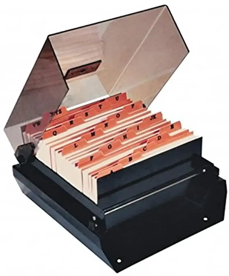 Fichario Com Indice Acrilico Fume 660g Menno