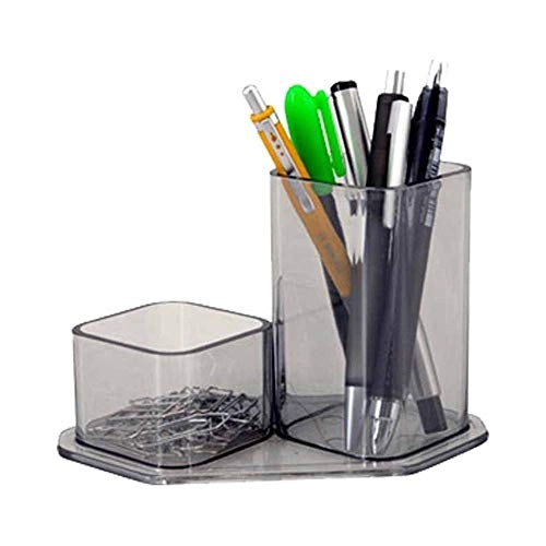 Porta Lapis Clips Menno Duplo Cristal