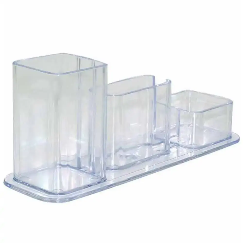 Porta Lapis Clips/cartao Cristal