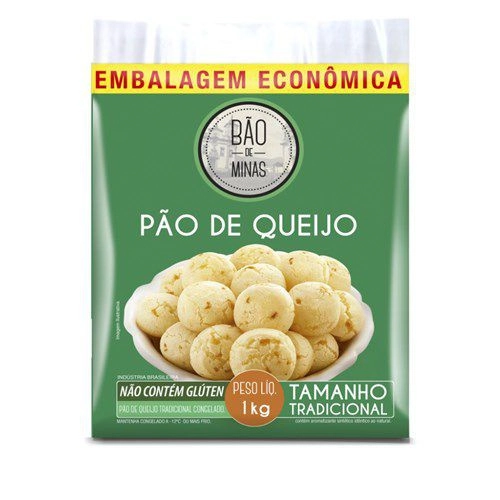 Pao Queijo Bao De Minas Tradicional 1kg