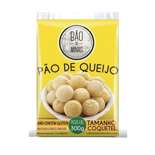 Pao De Queijo Bao De Minas 300g Coquetel