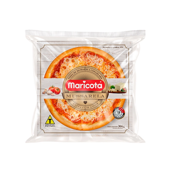 Pizza Maricota 300gr Mussarela
