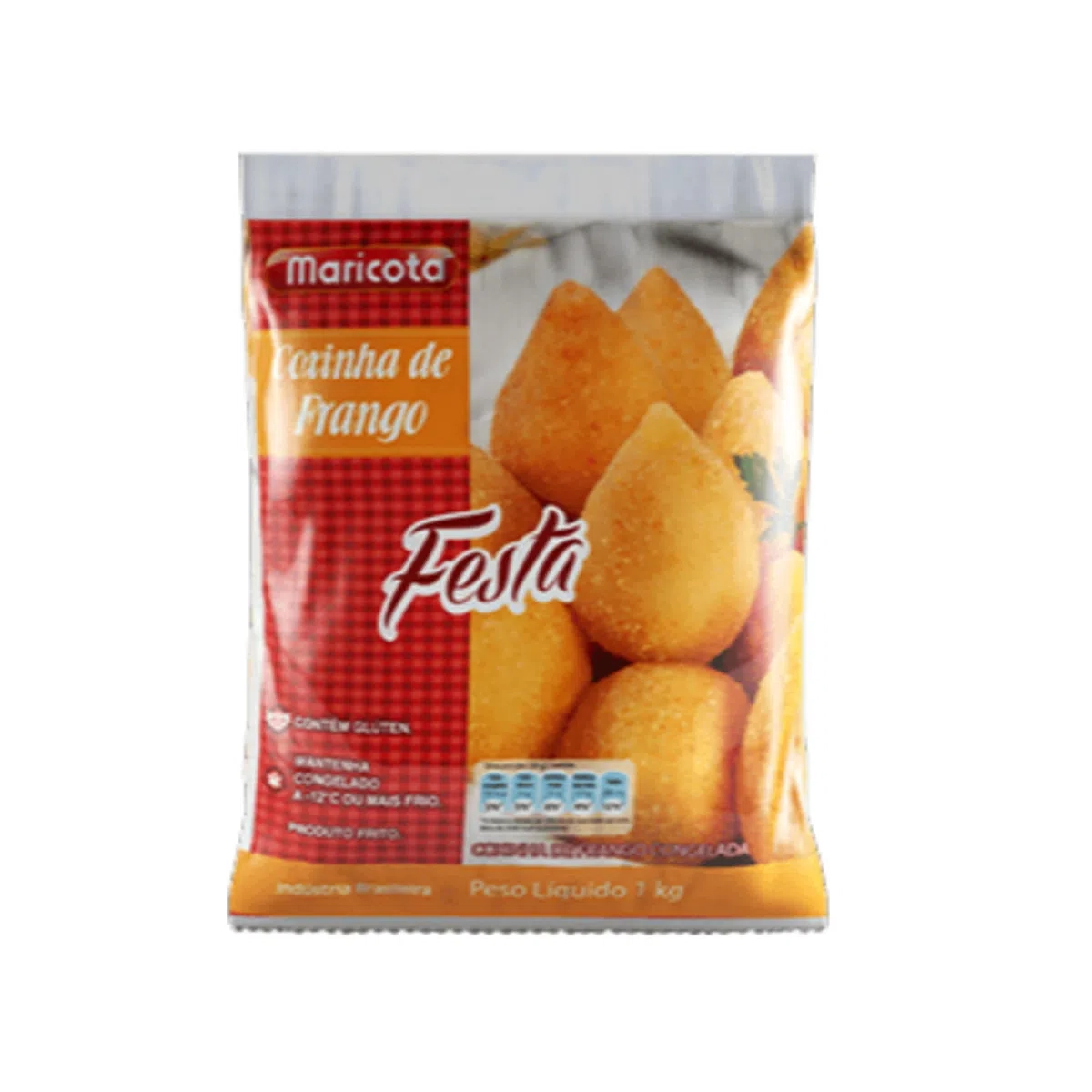 Coxinha Maricota 1kg Frango