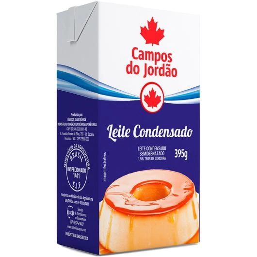 Leite Condensado Campos Jordao 395g Tp 2106620