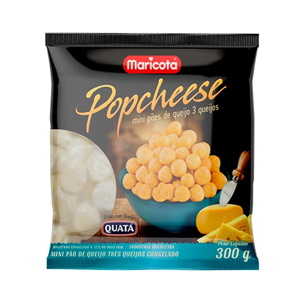 Pop Cheesse Maricota 300g Tres Queijos
