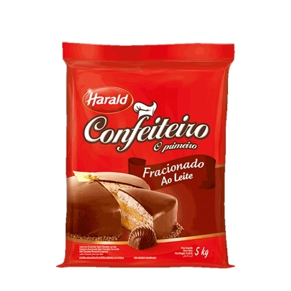 Cobertura Harald Confeiteiro Fracionado Chocolate Ao Leite 5kg