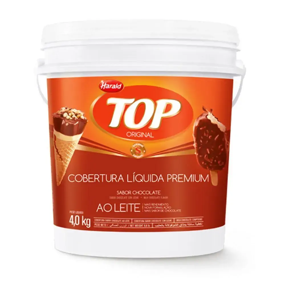 Cobert Líquido Harald 4kg Premium Leite