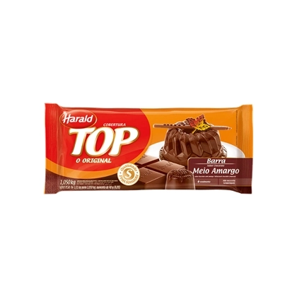 Cobertura Harald Top Chocolate Meio Amargo 1,