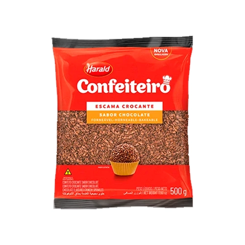 Escamas Harald Crocantes Sabor Chocolate