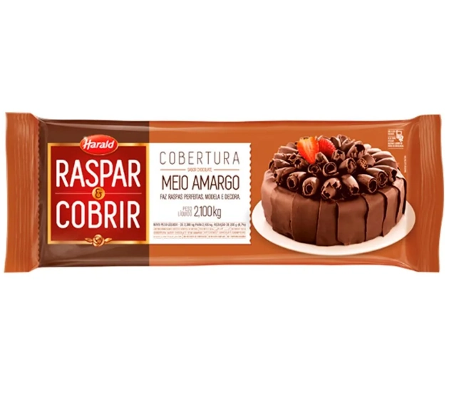 Cobertura Harald Raspar E Cobrir 2,1kg M Amargo