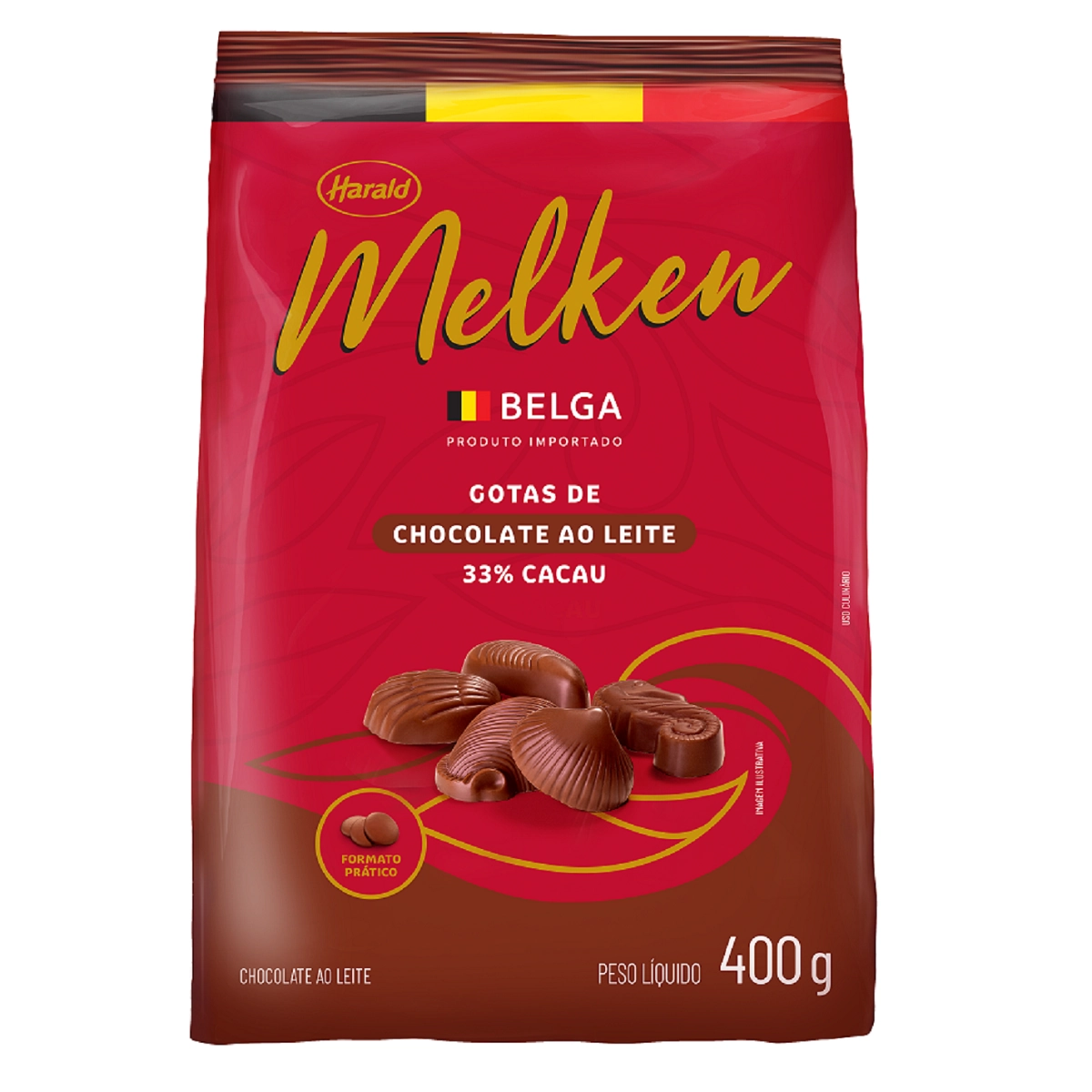Choco Cob Melken Leite Belga 400g Harald