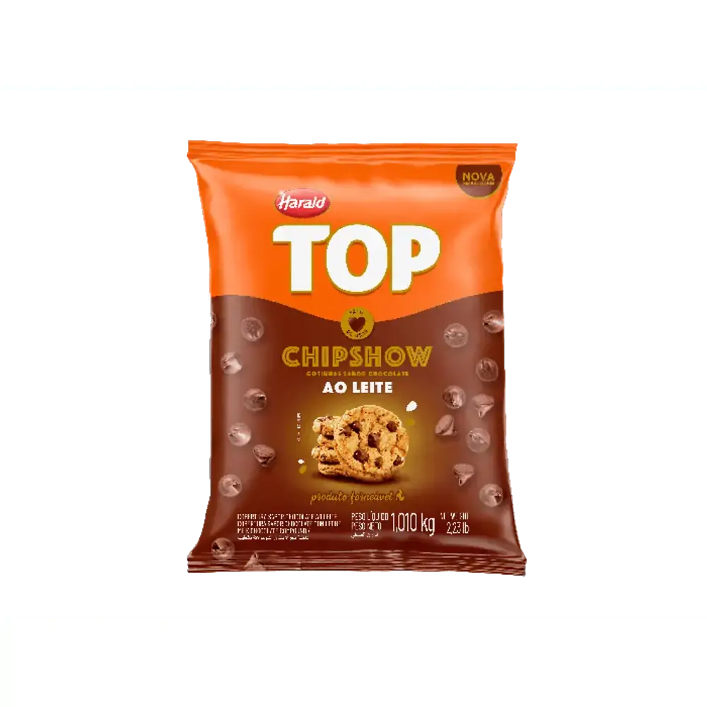 Choco Chipshow Leite Gt 1.01kg Harald