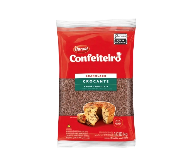 Granulado Crocante Escuro Conf1,010kg Harald
