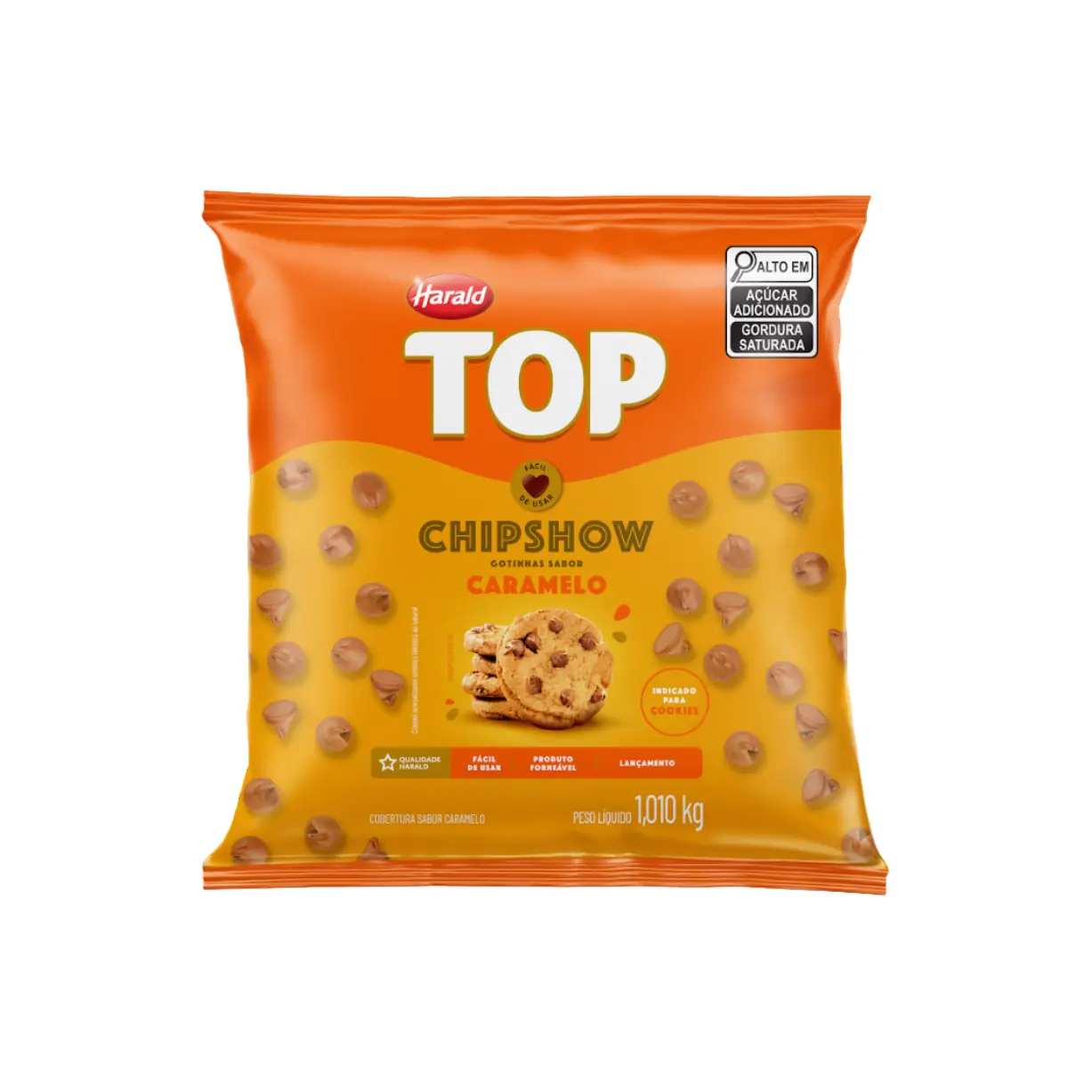 Choco Cob Top Chipshow Caramelo 1,01kg 104493 Harald