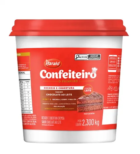 Rech Ao Leite Confeit 2,3kg Harald