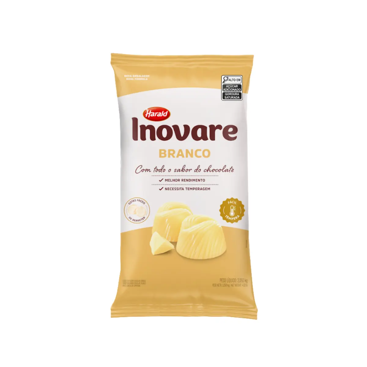 Choco Gts Branco Inovare 2,05kg 104497 Harald