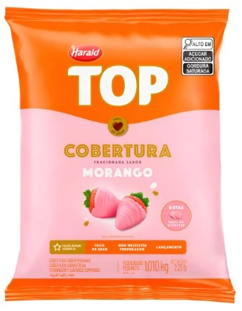Choco Top Cob Morango Gt 1.01kg 104650 Harald