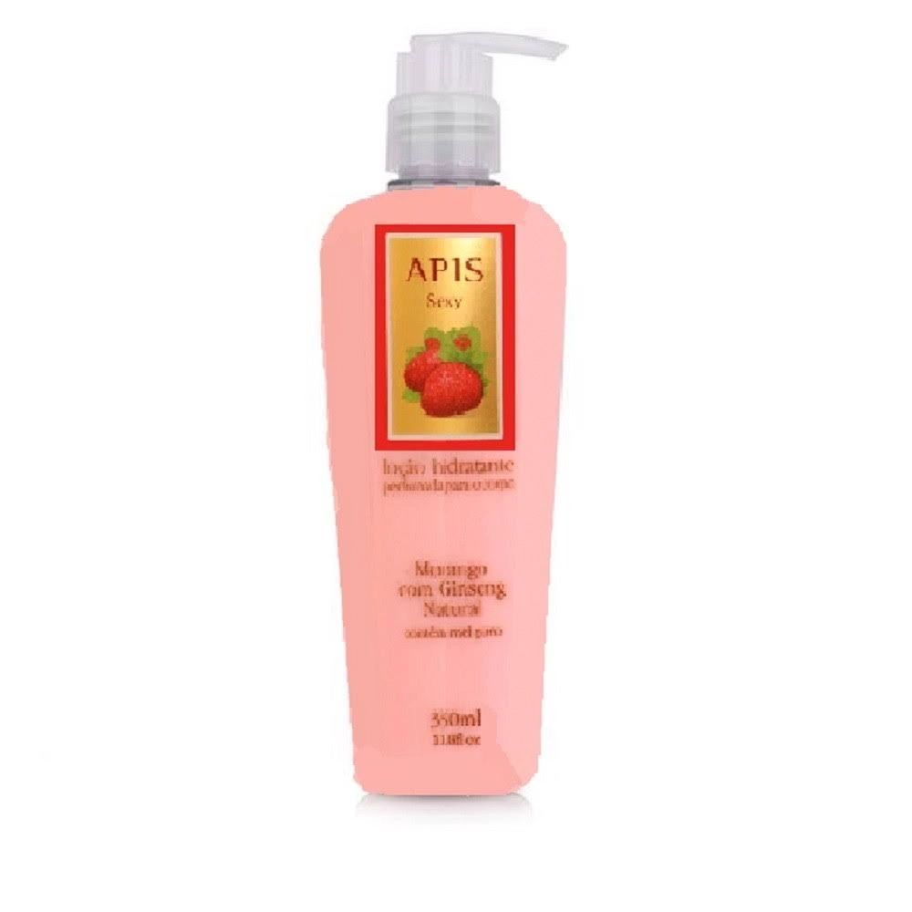 Loção Hidratante Morango Com Ginseng 350ml Prodapys