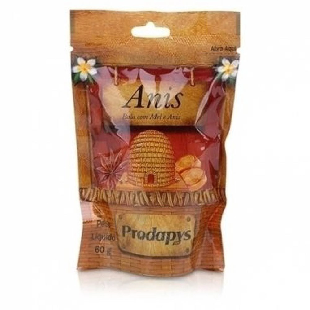 Bala De Anis E Mel 60g Prodapys