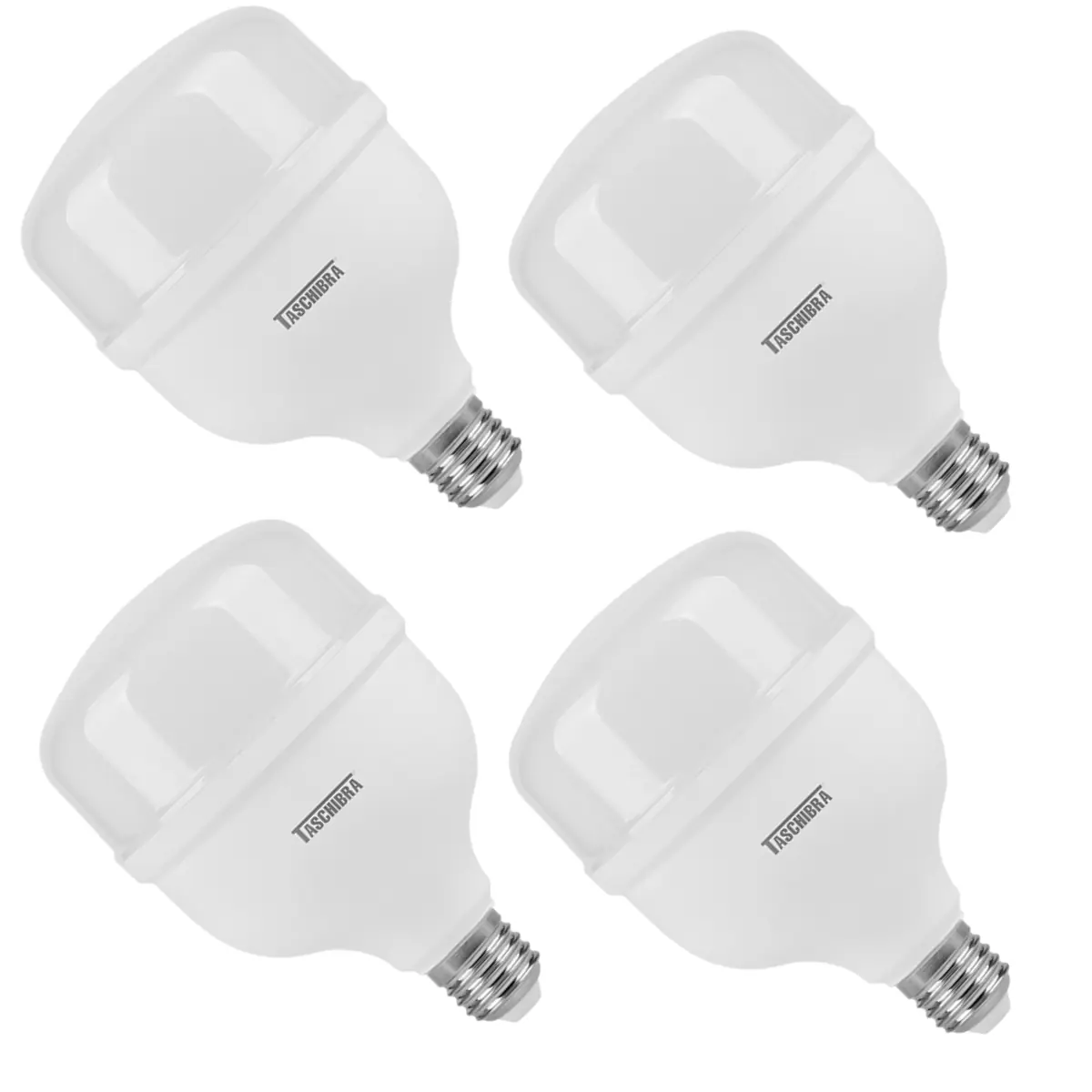 Lâmpada High LED Bulbo 40W E27 6500K Taschibra Kit 04 Unidades