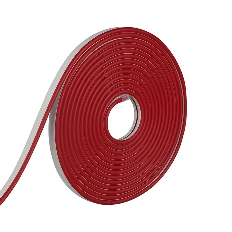 Fita De Led Taschibra Neon Flex Com 5 Metros 8w Bivolt Vermelho