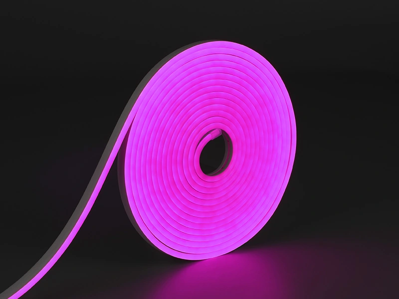 Fita Luminosa Led Neon Flex 8w - 12v | Taschibra Rosa
