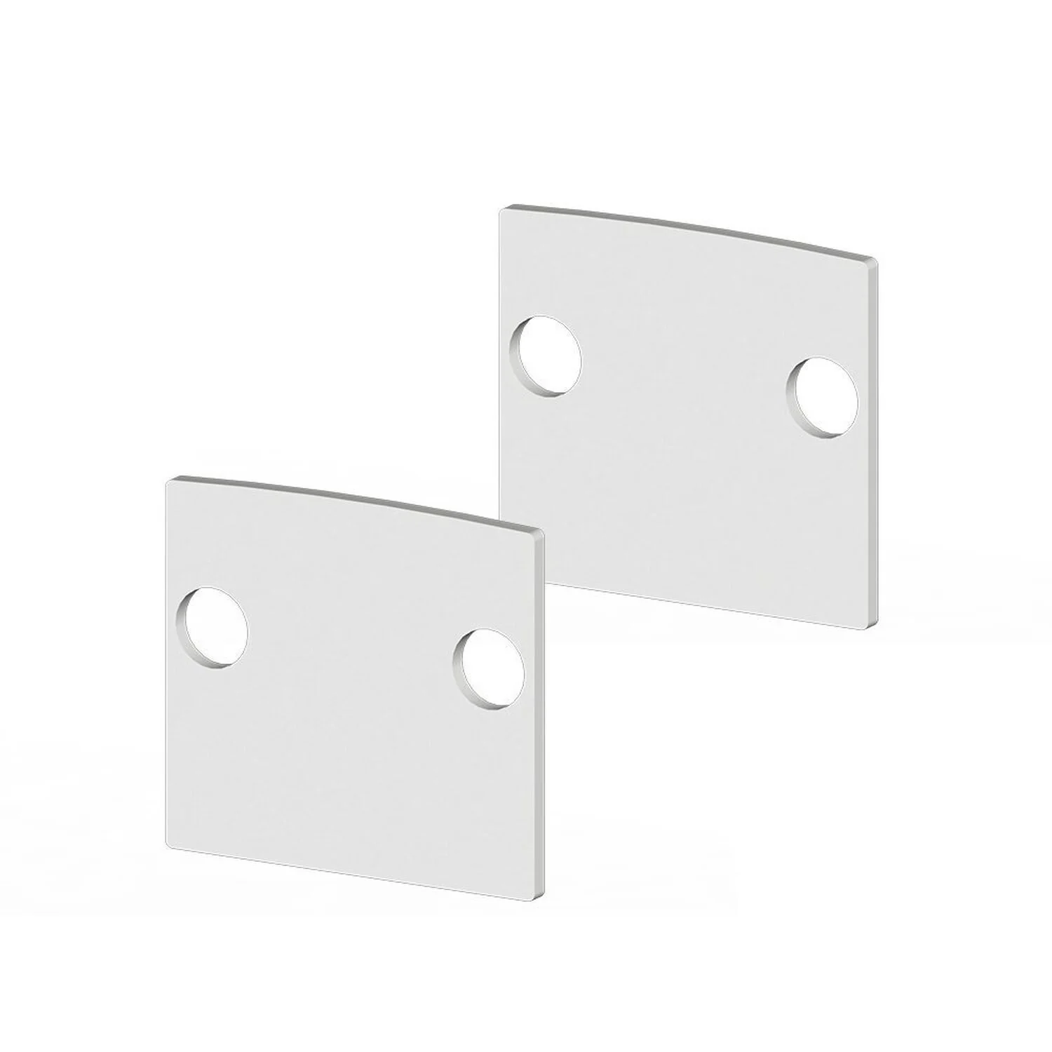 Acessórios Perfil Apex 24x23 Tampa / Presilha Sobrepor Branca