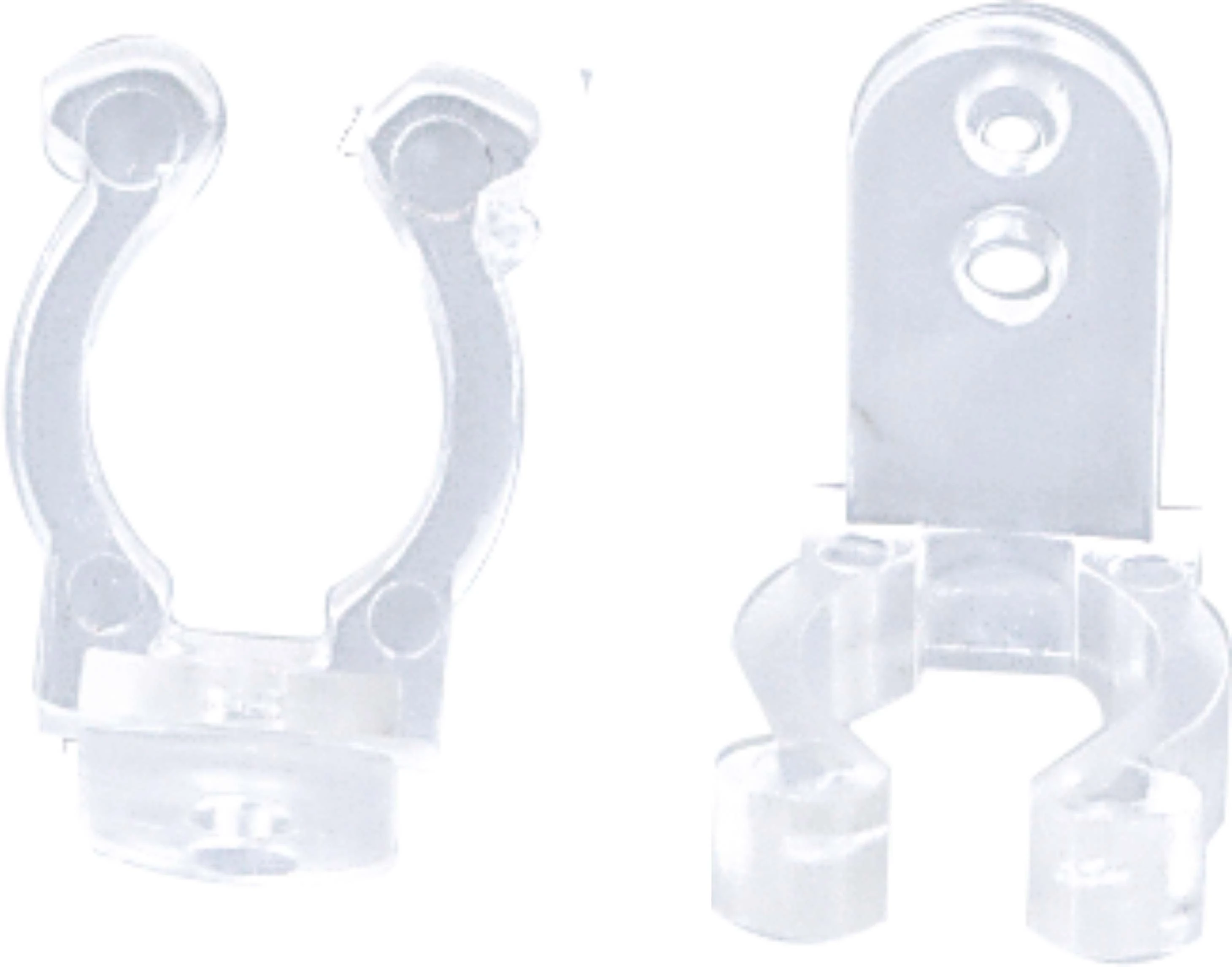 Clip De Fixação A14 13mm 100pcs Para Mangueira Led
