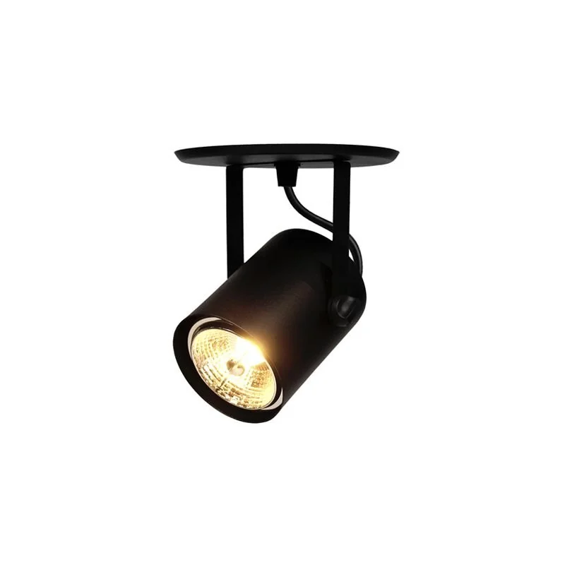 Spot Móvel Taschibra Cannon Para 1 Lâmpada Ar70 Gu10 Bivolt Preto