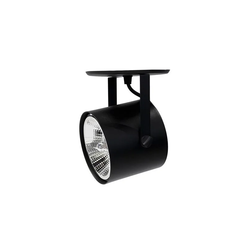 Spot Móvel Taschibra Cannon Para 1 Lâmpada Ar111 Gu10 Bivolt Preto