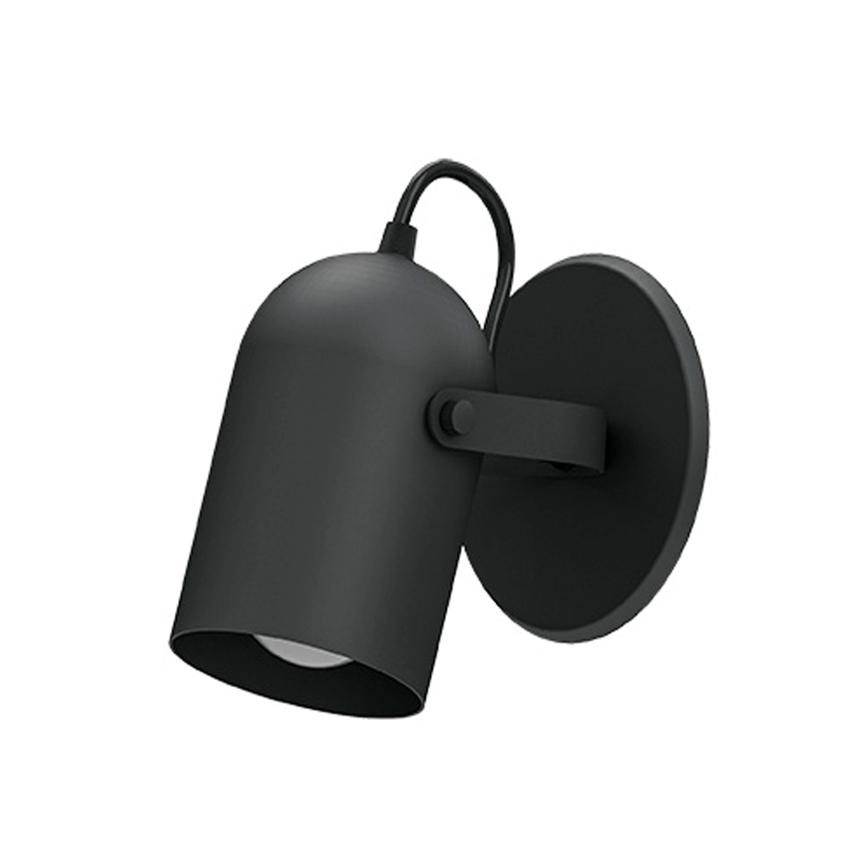 Arandela Taschibra Bell Mini E27 Branco/preto Preto