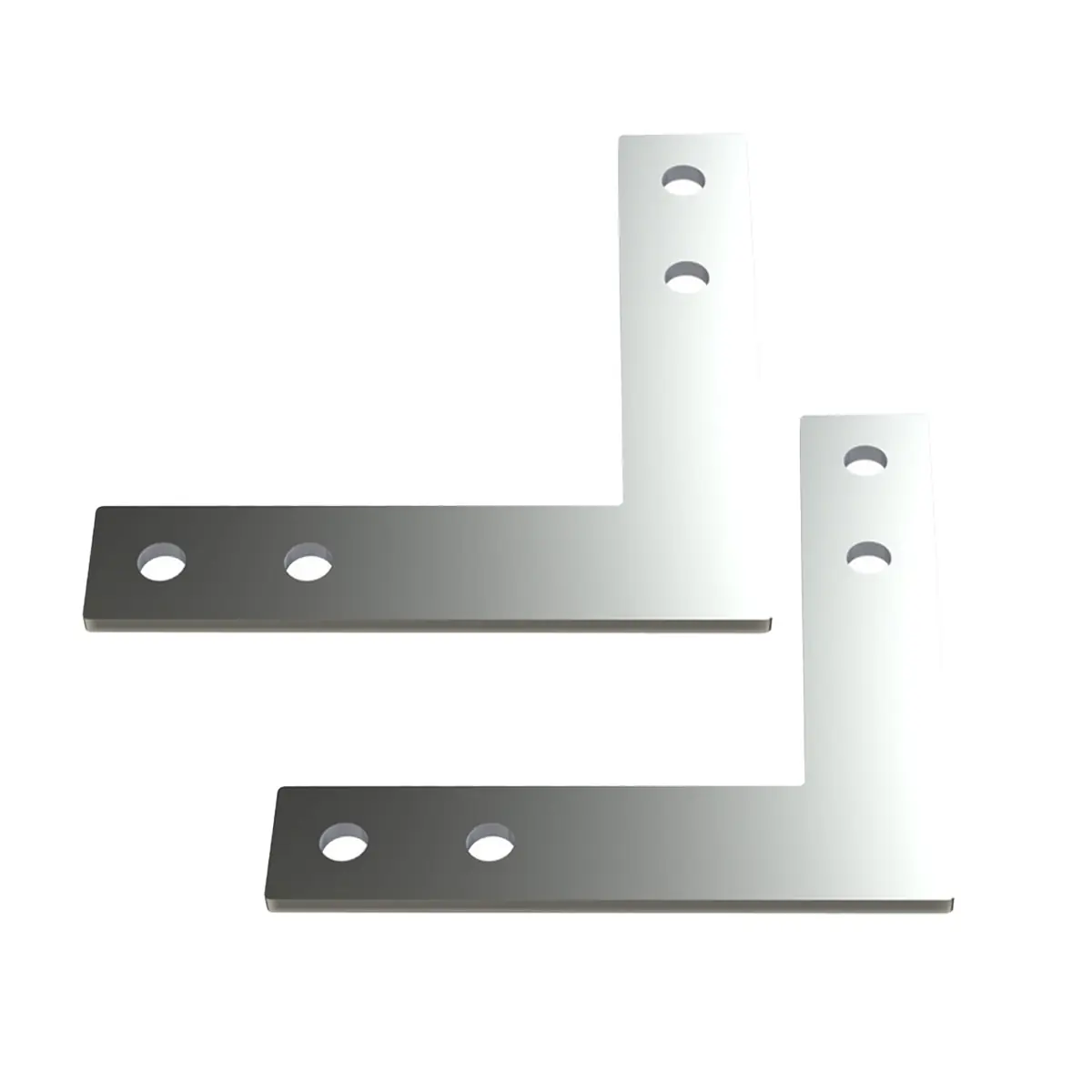 Kit 2 Conector Tipo L Taschibra Cpt02 Para Perfil Led