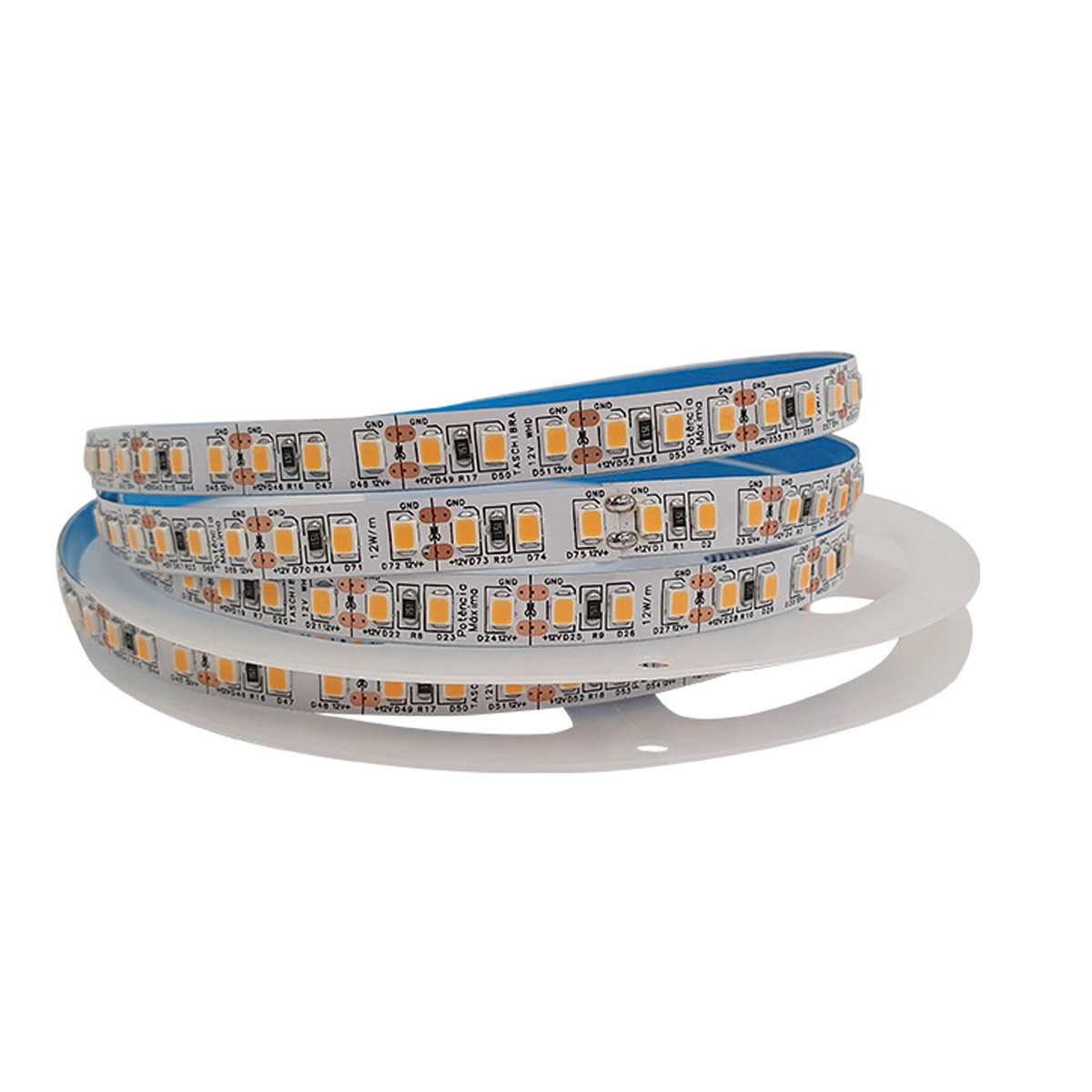 Fita Led Pro Alto Irc 12w 150 Leds/m 5m 12v Ip20 Luz Quente 2700k