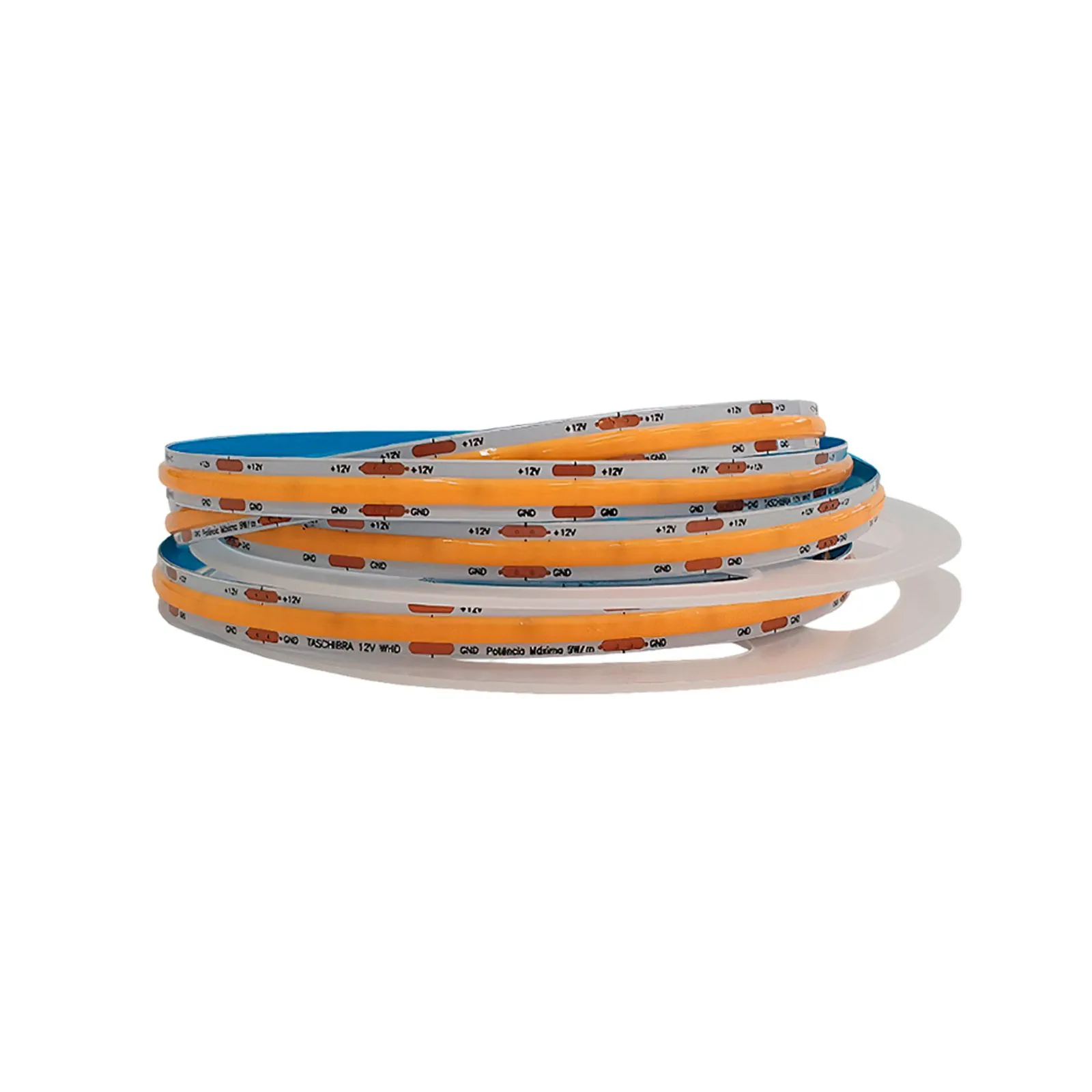 Fita De Led Pro Cob Taschibra Com 5 Metros 9w 4000k Luz Neutra