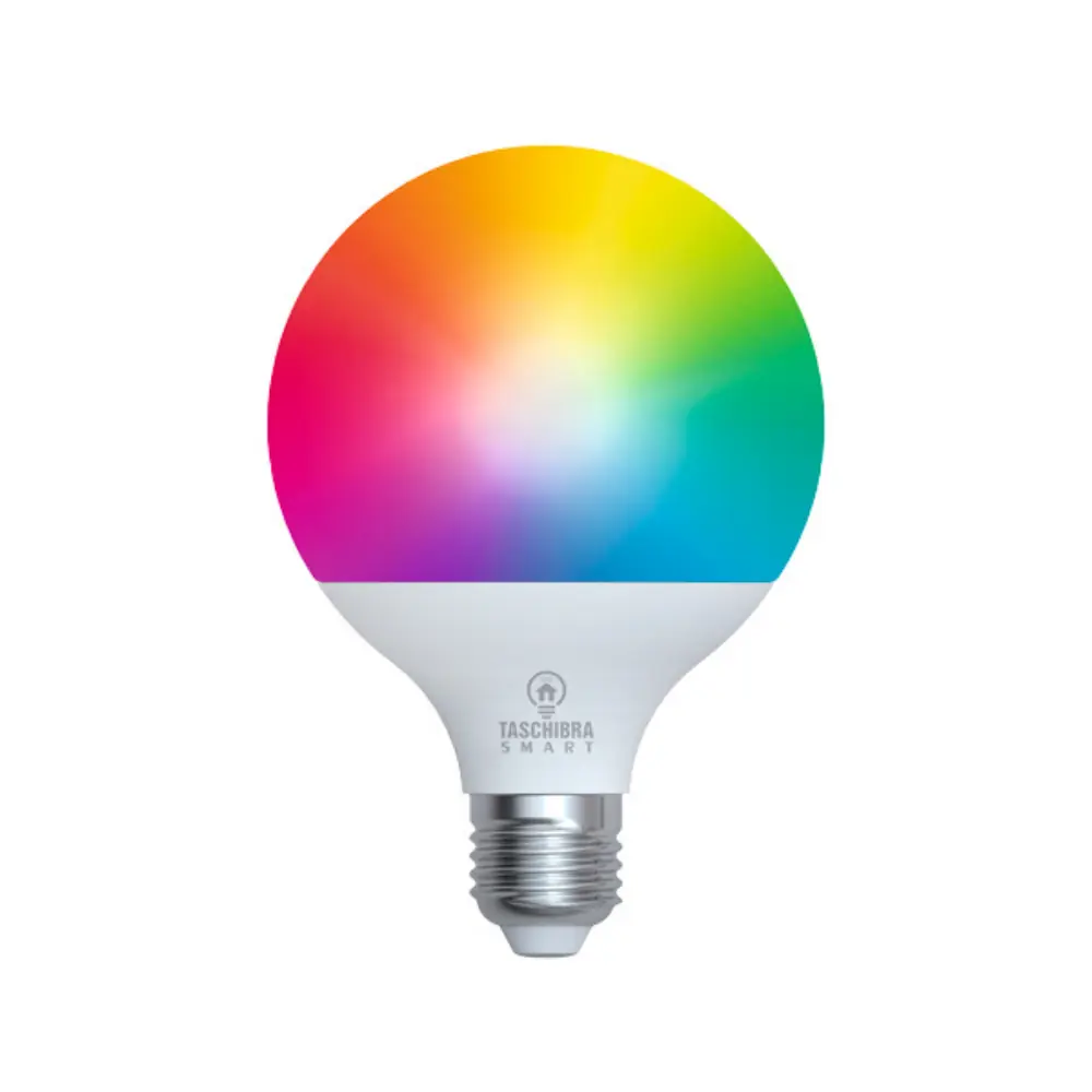 Lâmpada Led Smart Wi-fi Inteligente G95 Globo 13w E27 Rgb Taschibra