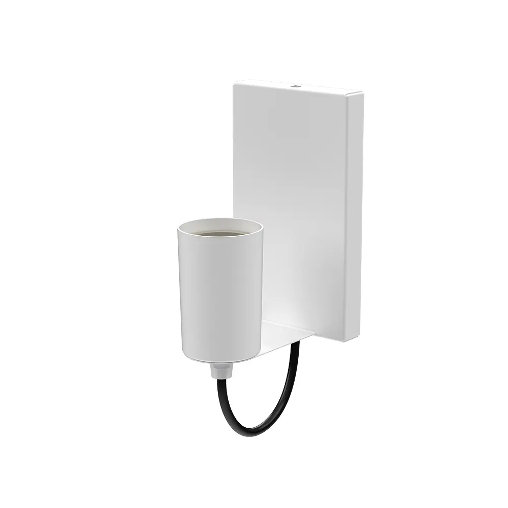 Arandela Taschibra Bilboquê Alumínio E27 Bivolt Branco