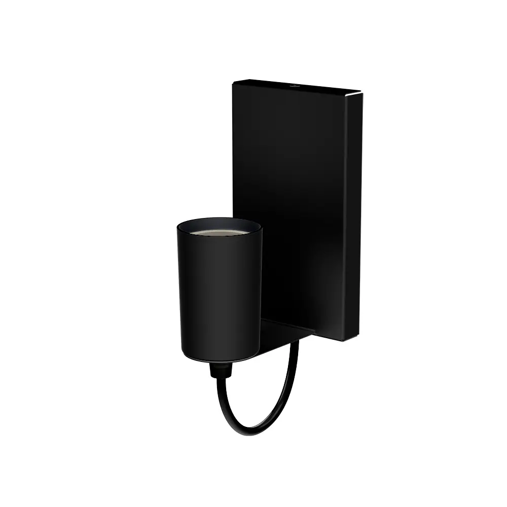 Arandela Taschibra Bilboquê Alumínio E27 Bivolt Preto