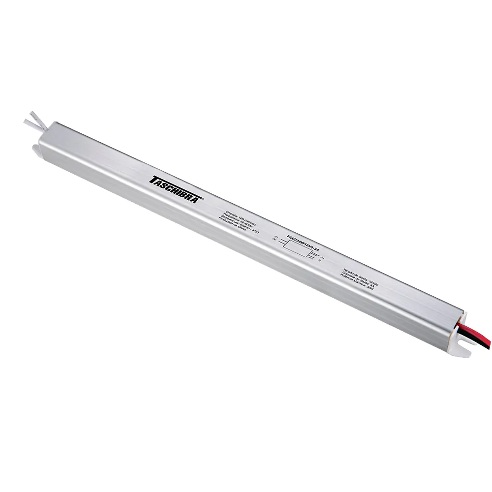 Fonte Taschibra Chaveada Slim 60w 5a 12v Autovolt