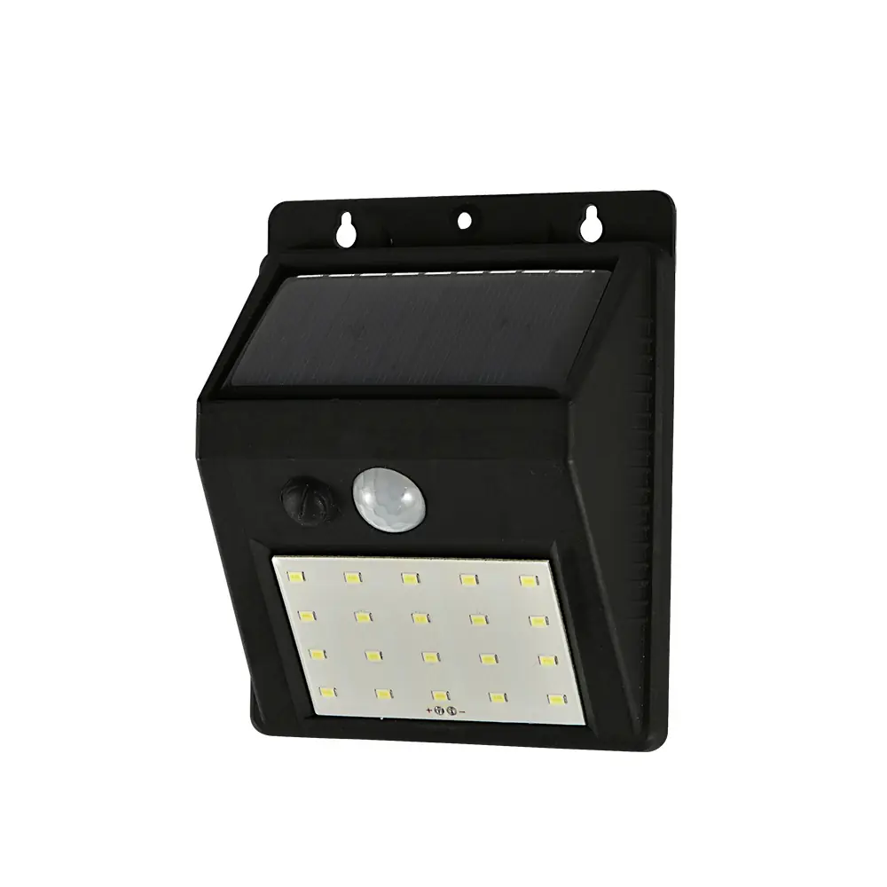 Arandela Taschibra Solar Sunshine 2w As1 Com Sensor De Presença