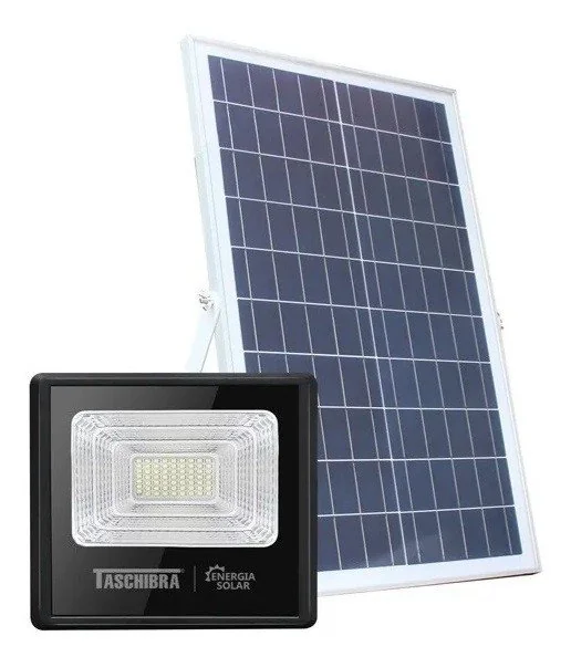 Refletor Solar Taschibra Tr Sun Led 40w Preto Luz Branca