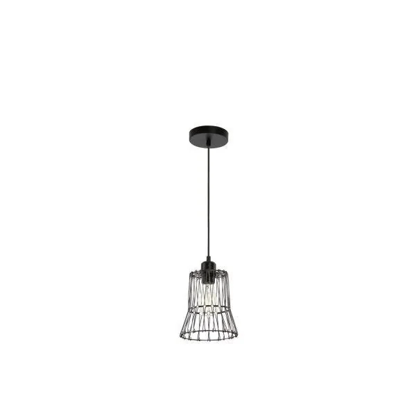 Pendente Industrial 140 Soquete E27 Forms Taschibra Preto