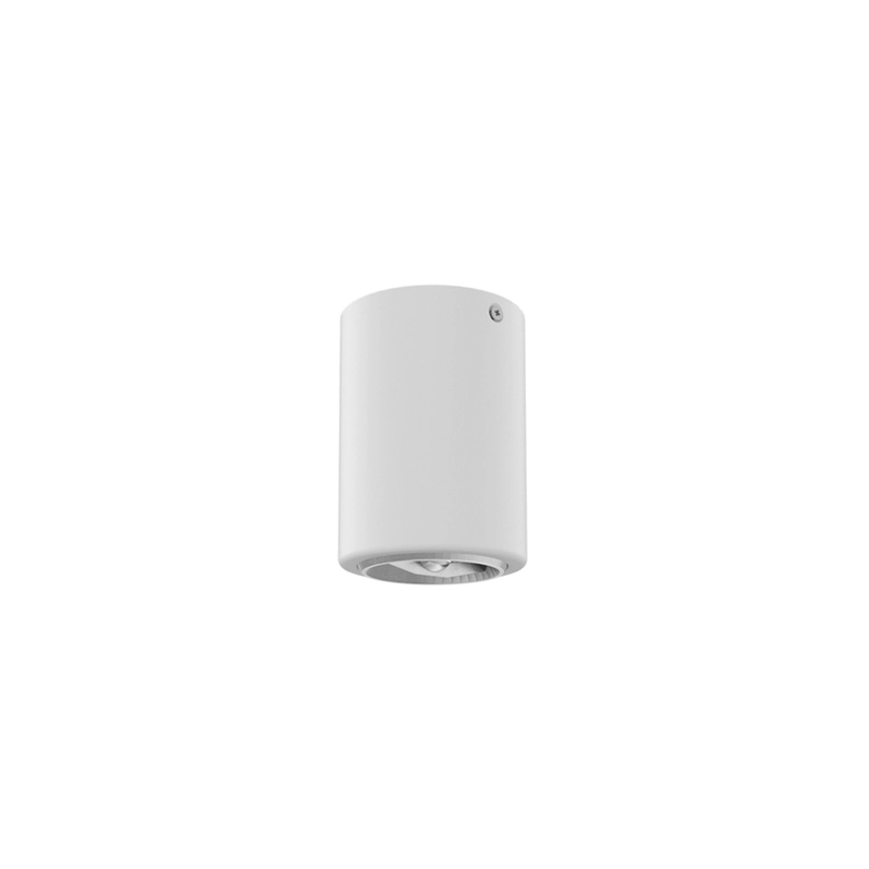 Spot De Sobrepor Taschibra Cannon Ar70 Gu10 Redondo Bivolt - Branco - Único