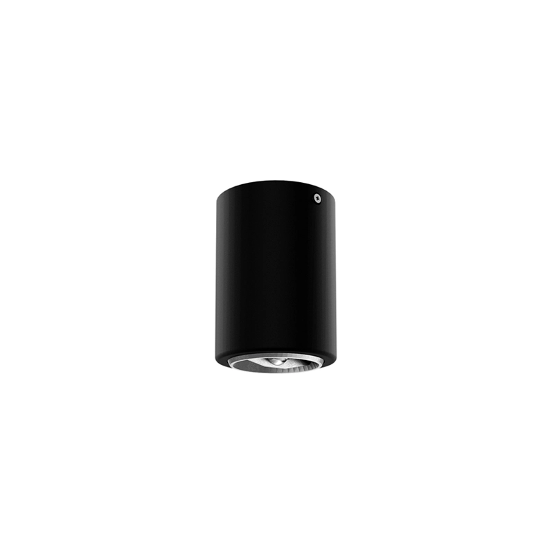 Spot De Sobrepor Taschibra Cannon Ar70 Gu10 Redondo Bivolt - Preto - Único