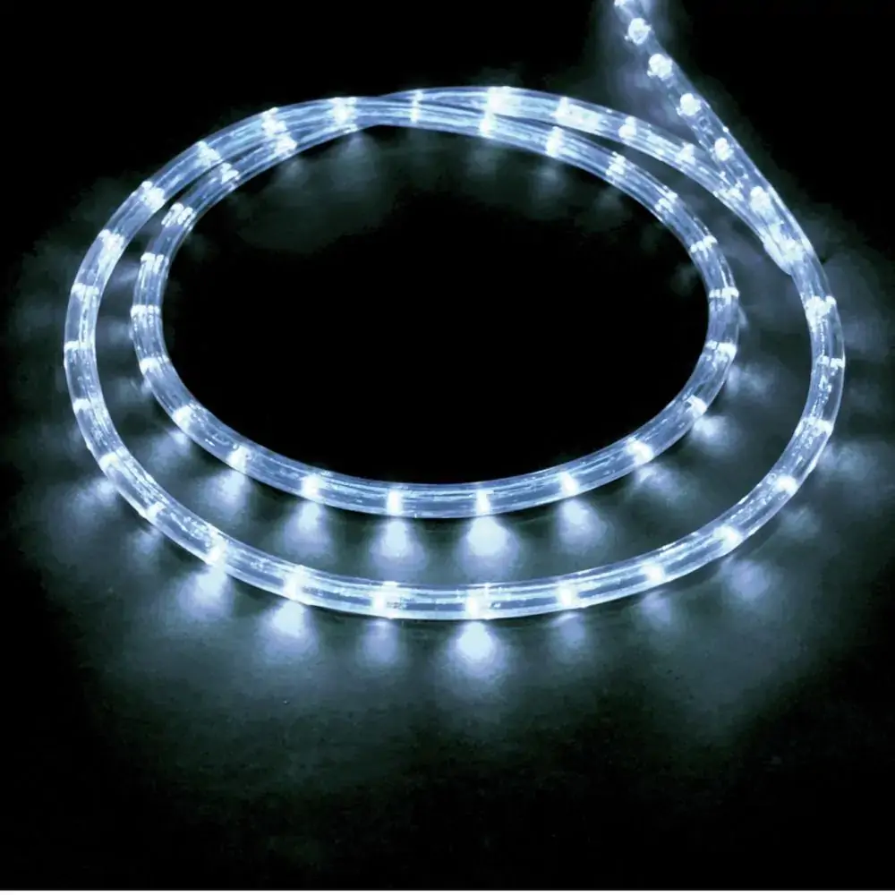 Mangueira De Natal Led Branca 220v