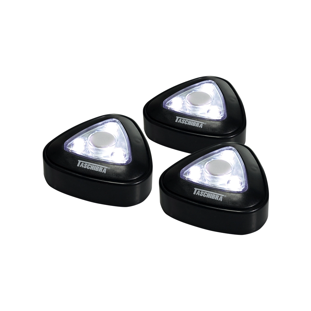 Lanterna Led Portátil Taschibra Tll 09 Com 3 Unidades