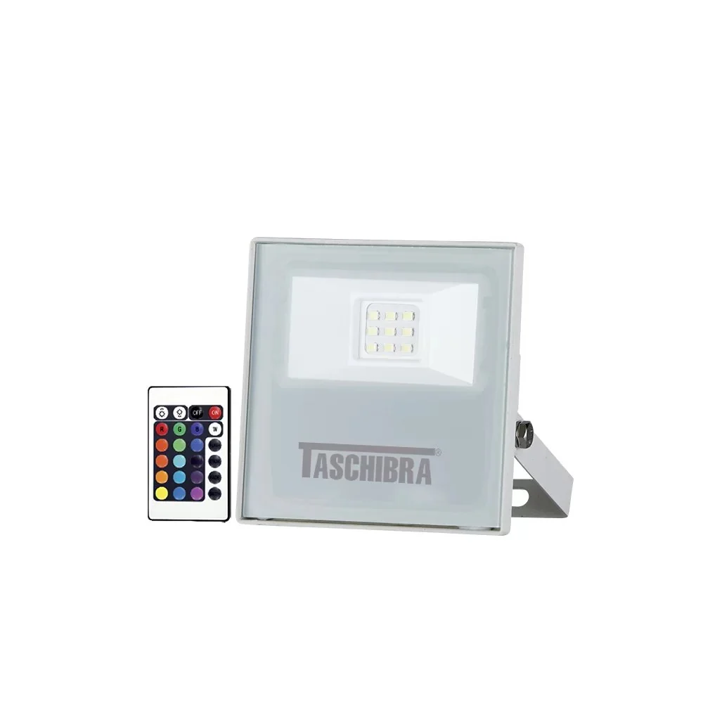 Refletor Led Rgb 10w Taschibra Rgb