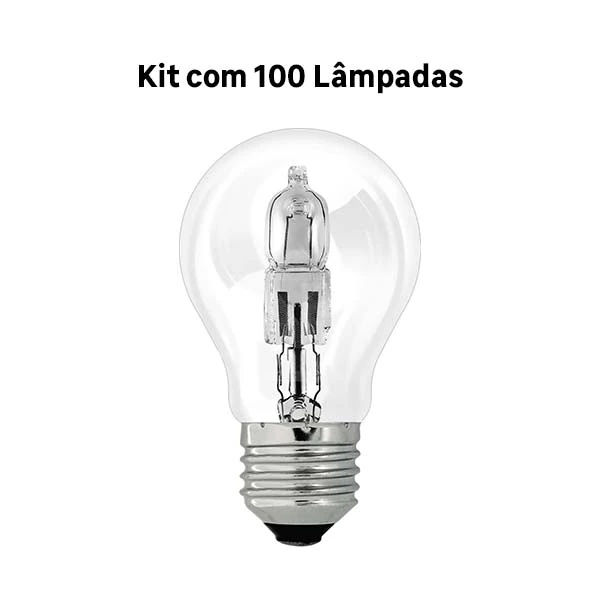 Lâmpada Halógena A55 Clara 70w Taschibra