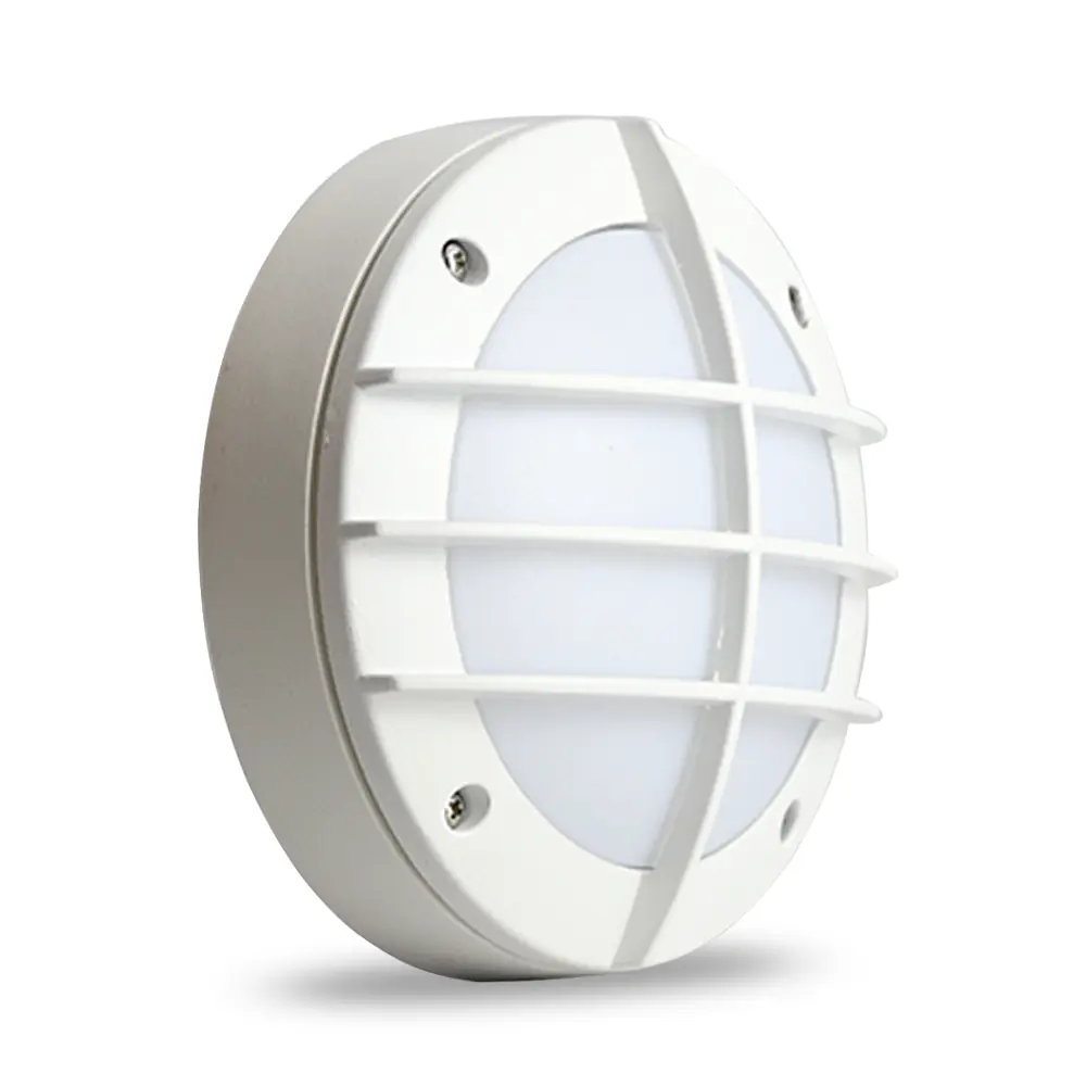 Arandela Balizador Led Taschibra Ttl05 Redonda Bivolt Branco