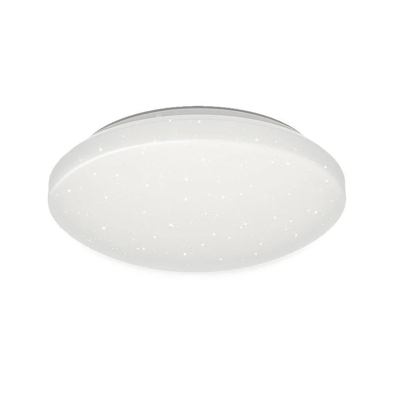 Plafon Led Taschibra Orion De Sobrepor 12w Bivolt Branco 3000k - Luz Amarela