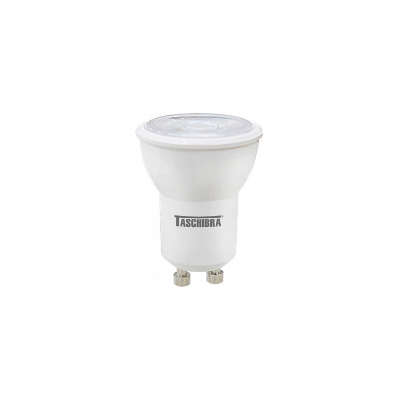 Lâmpada Led Taschibra Tdl 20 Mini Dicroica Dimerizável Mr11 3,5w Gu10 Bivolt - 2700k Luz Amarela - Único